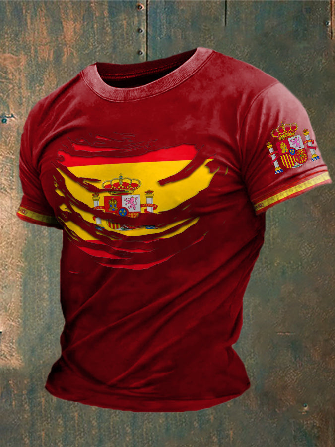 Camiseta estampada España de los hombres