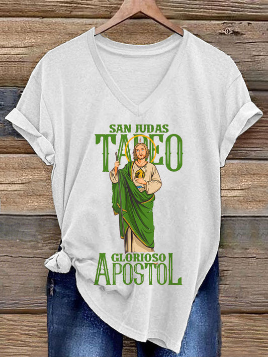 Camiseta de mujer España Faith San Judas Tadeo