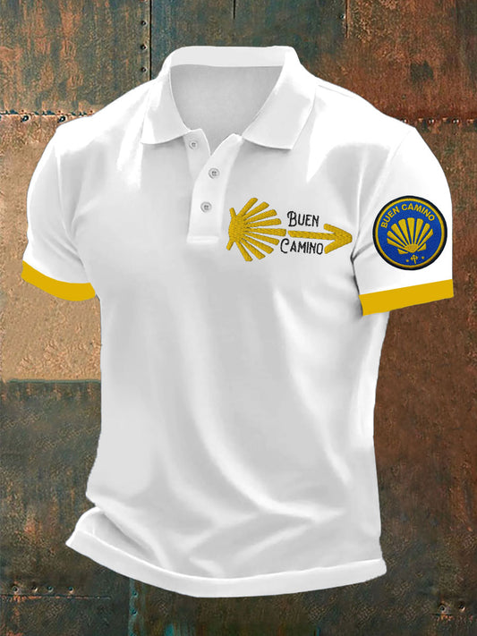 Polo España Fe Peregrinación a Santiago para hombre