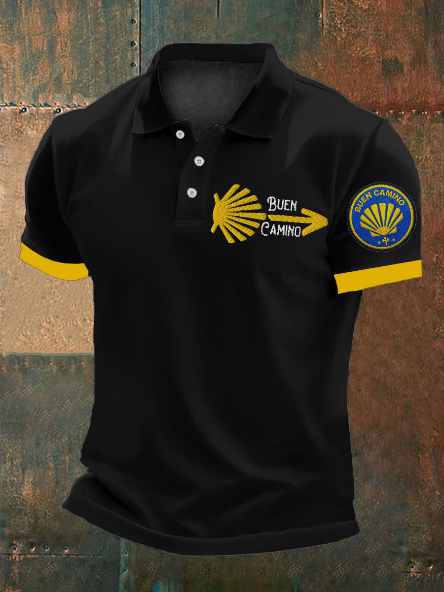 Polo España Fe Peregrinación a Santiago para hombre