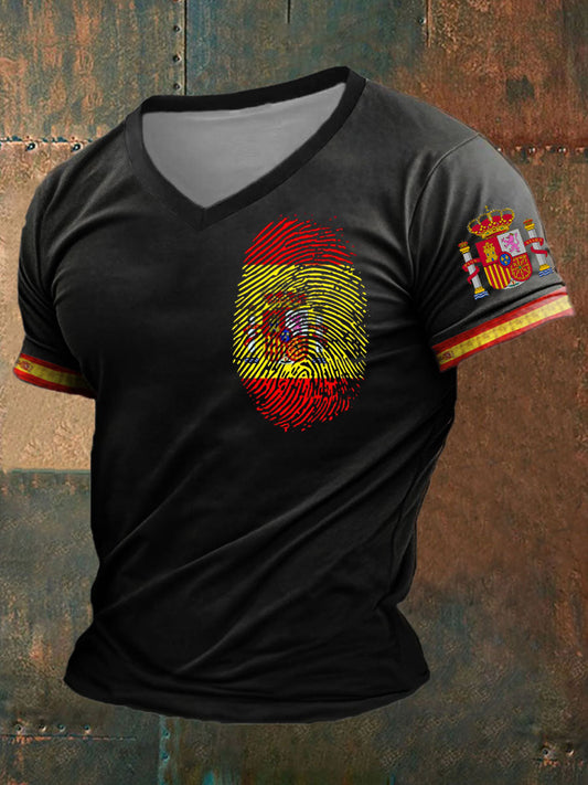 Camiseta estampada España de los hombres