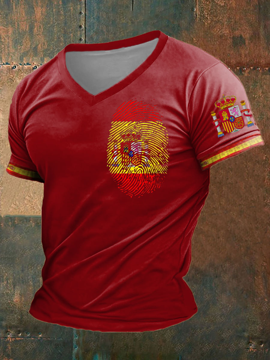 Camiseta estampada España de los hombres