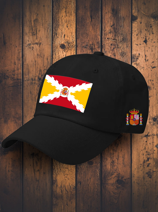 Unisex España Cruz de Borgoña Tercio Impreso Sombreros