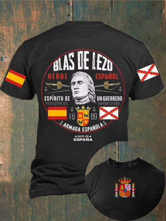 Camiseta de hombre con estampado Cruz de Borgoña de España Tercio