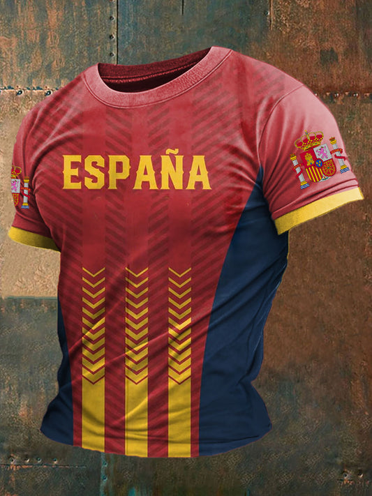 Camiseta estampada España de los hombres